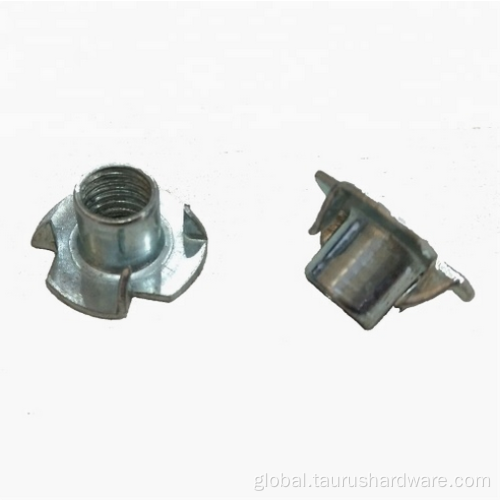 China Supply standard fasteners carbon steel galvanized nuts Manufactory